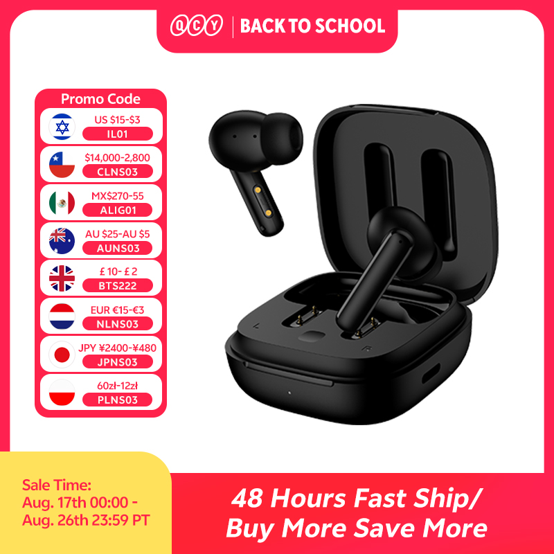 Telephone Headset Office - QCY T13 ANC Беспроводные наушники TWS