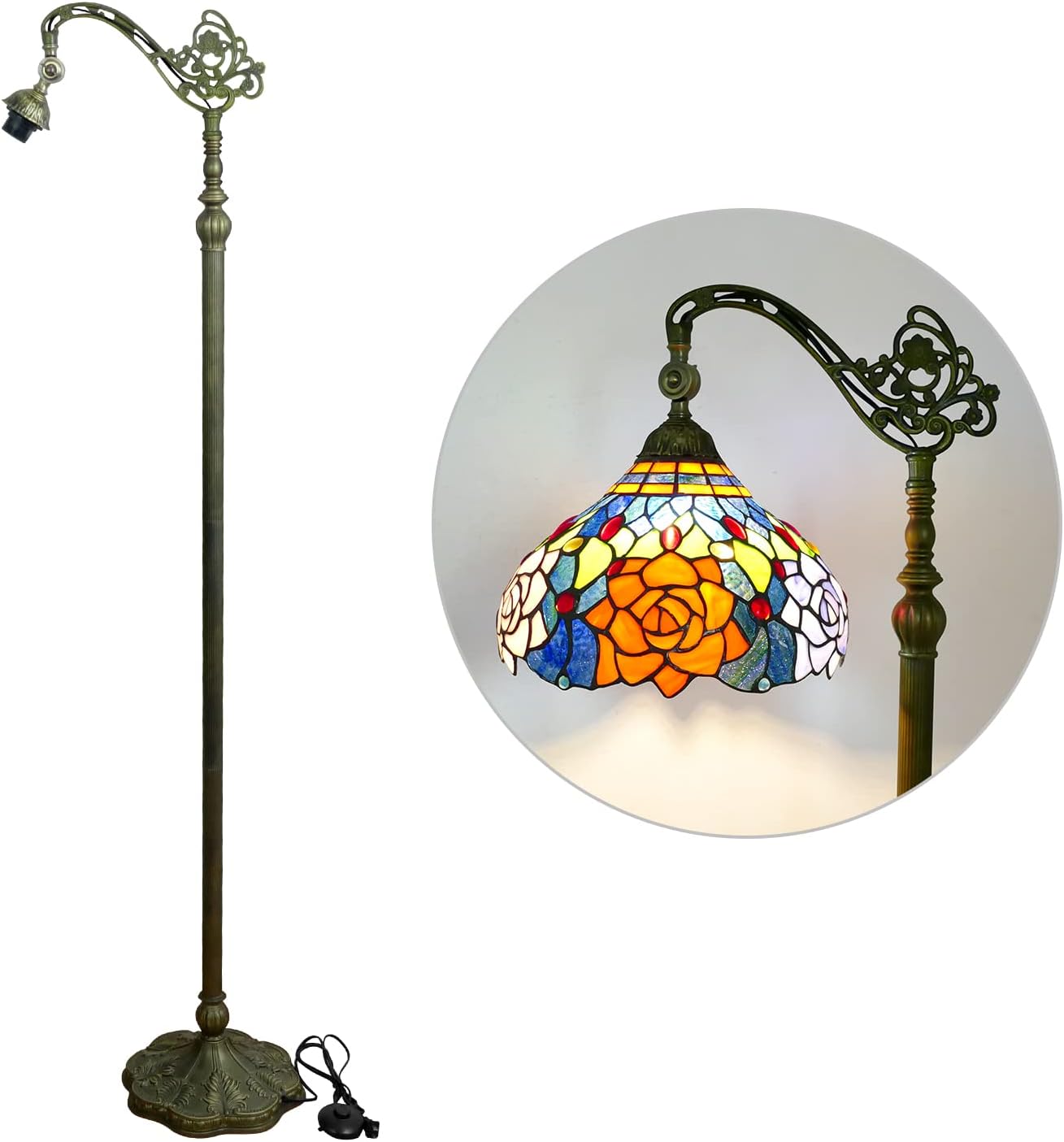 Floor Lamp Arched - @ # Современный напольный светильник в