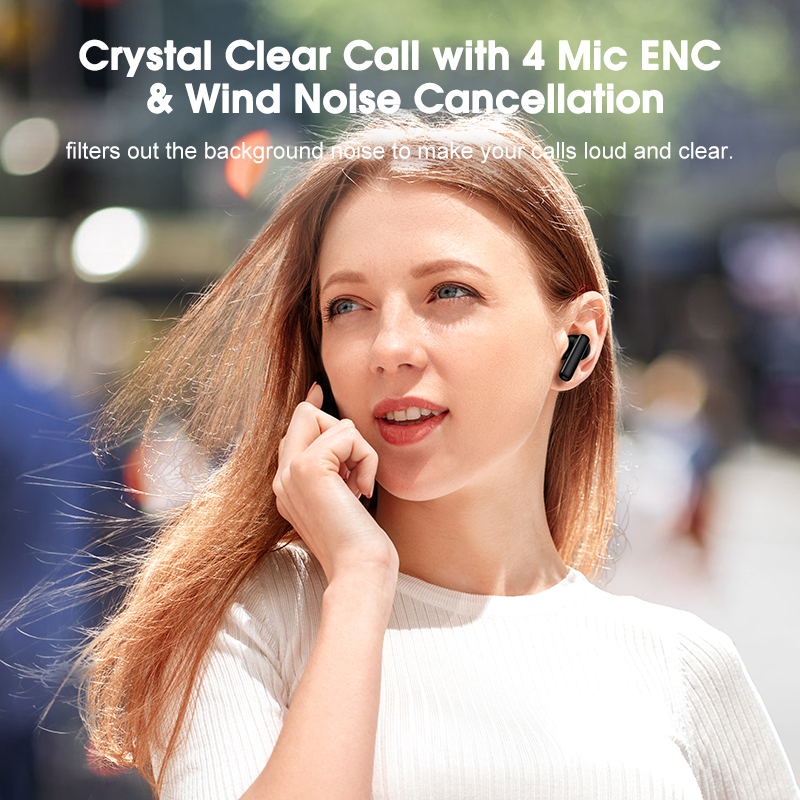QCY T13 ANC Беспроводные наушн – обзор и цена Telephone Headset Office